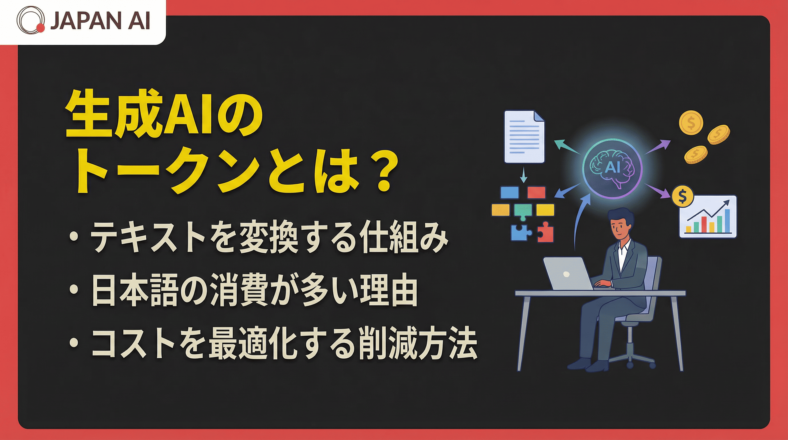 生成AIにおけるトークンとは？