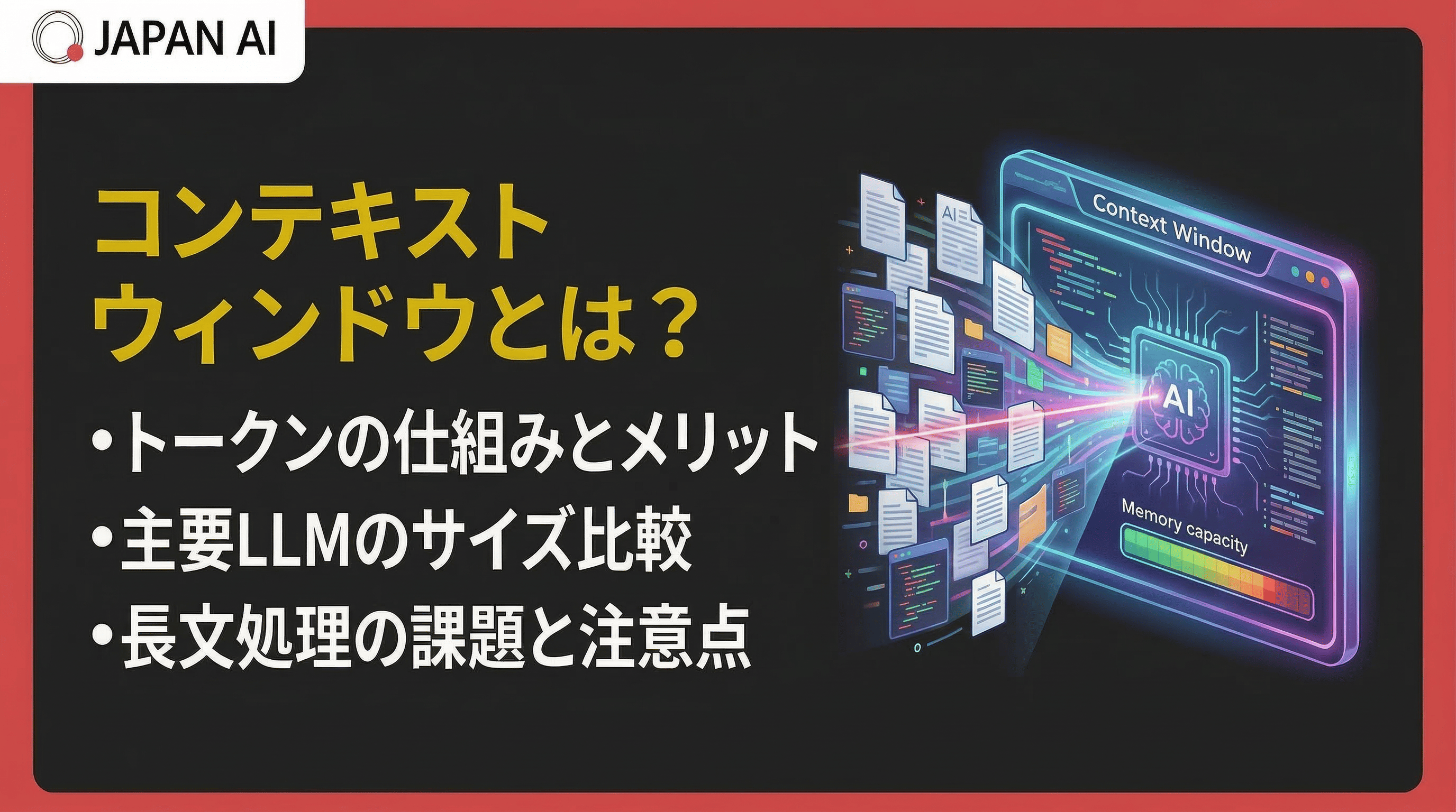 コンテキストウィンドウとは？
